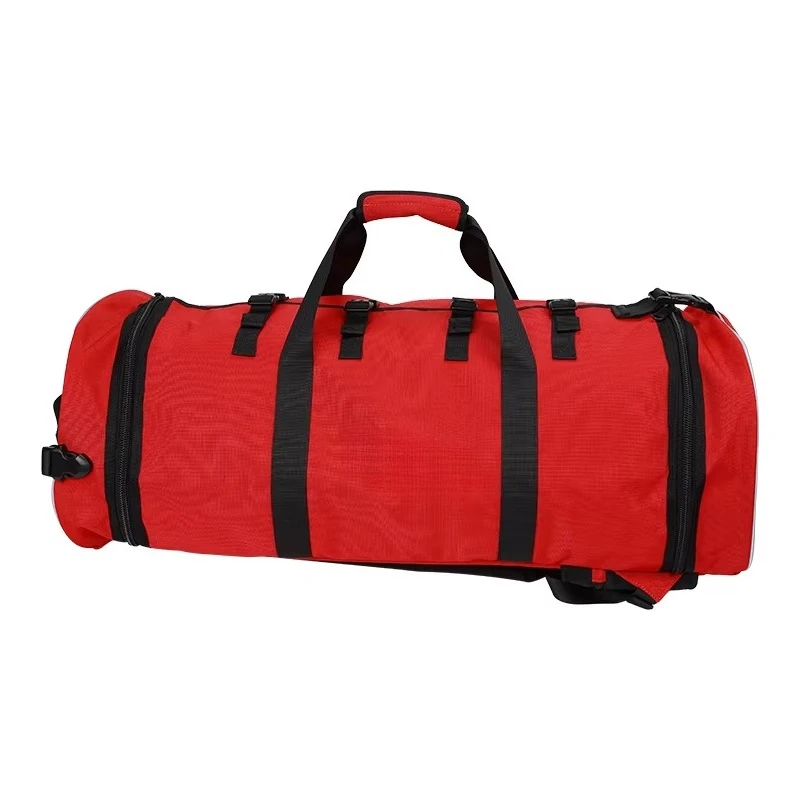 75L Portable Team Rescue Gear Transport Case - 22 Fixed Point Modular Storage Case and Removable Helmet Holder