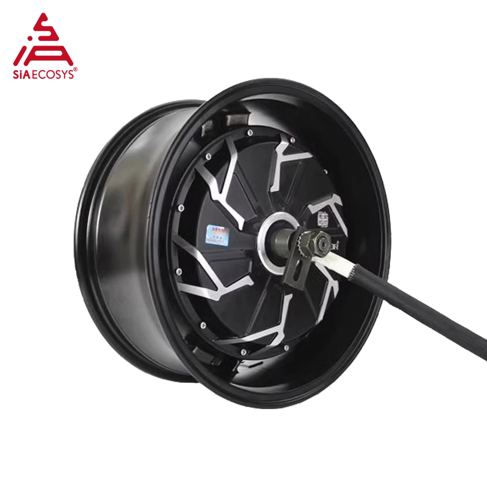 QSMotor 14*6.0inch 2000W/3000W/5000W 260 30-45H V4 High Power Hot Sale BLDC Motor In-wheel Hub Motor