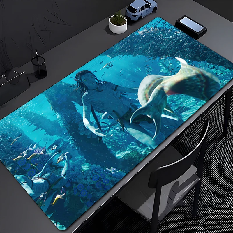 Mouse Pad Large PC Computer Locking Edge Gamer Kawaii Gaming Accessories A-Avatars Mousepad Keyboard Desk Mat Carpet Table Pad