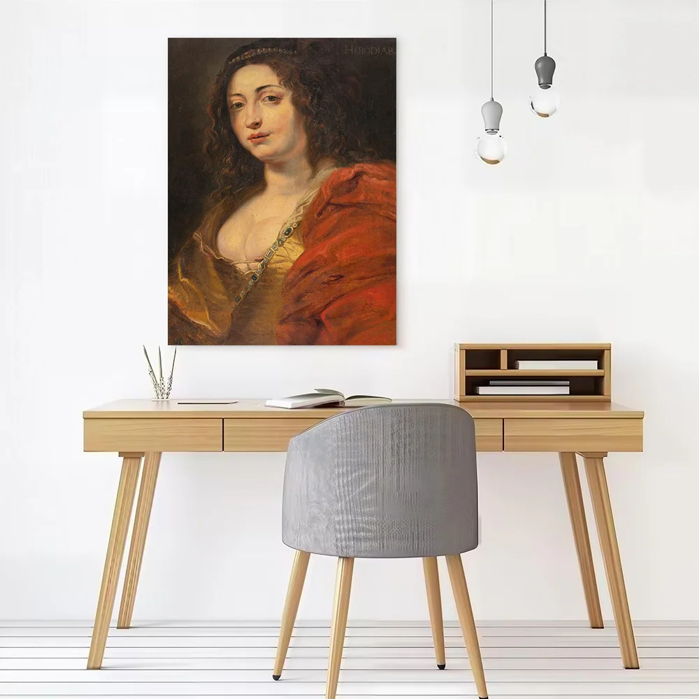 Herodias Portrait Painting Canvas Wall Arts Poster Customizable Pictures Printing for Room Home Decor Accessories Art of Murals