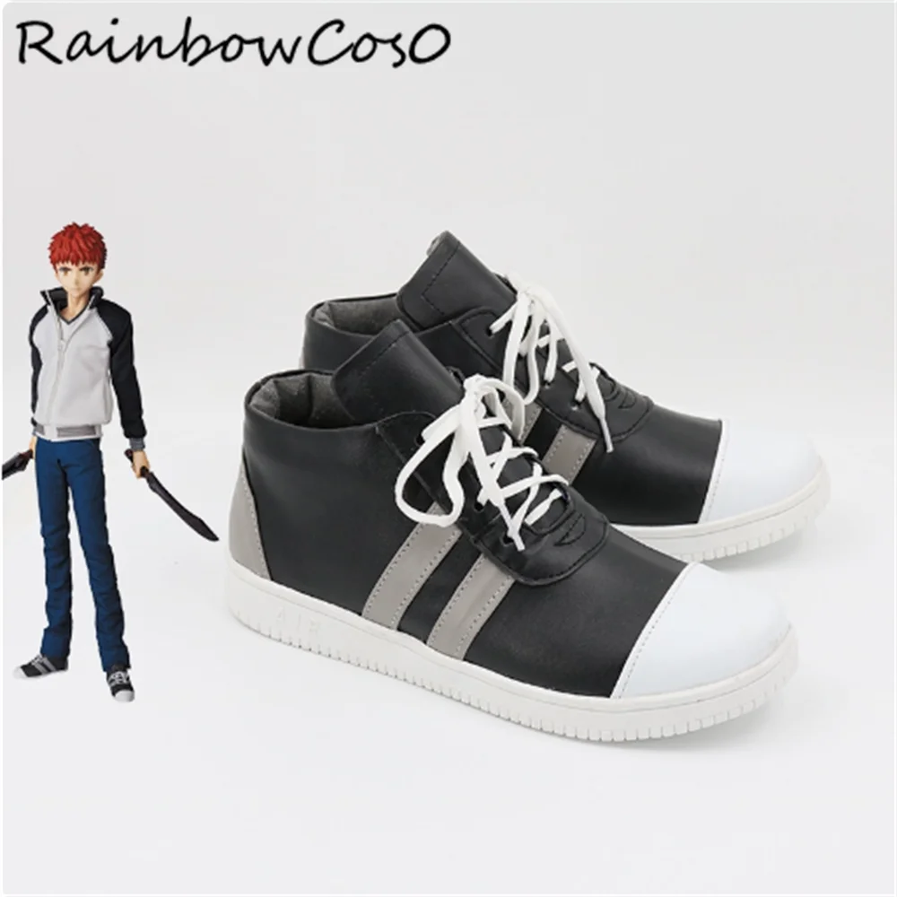 Emiya-shirou fgoコスプレシューズ,fgoブーツ,アニメゲーム,ハロウィーンパーティー,rainbowcos0,w4345