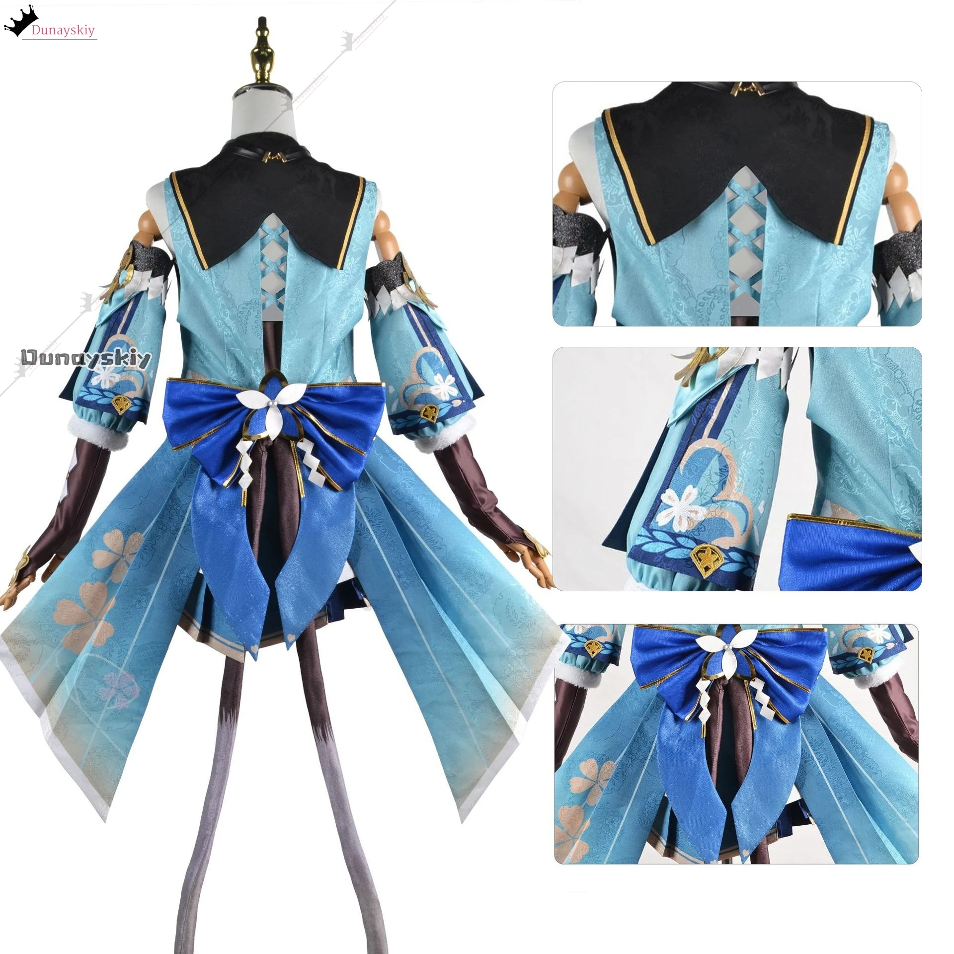 Kirara Cosplay Costume Genshin Impact Kirara Costume Kirara Ears Tails Full Suit Halloween Carnival Theme Party Woman Dress Up - view 3