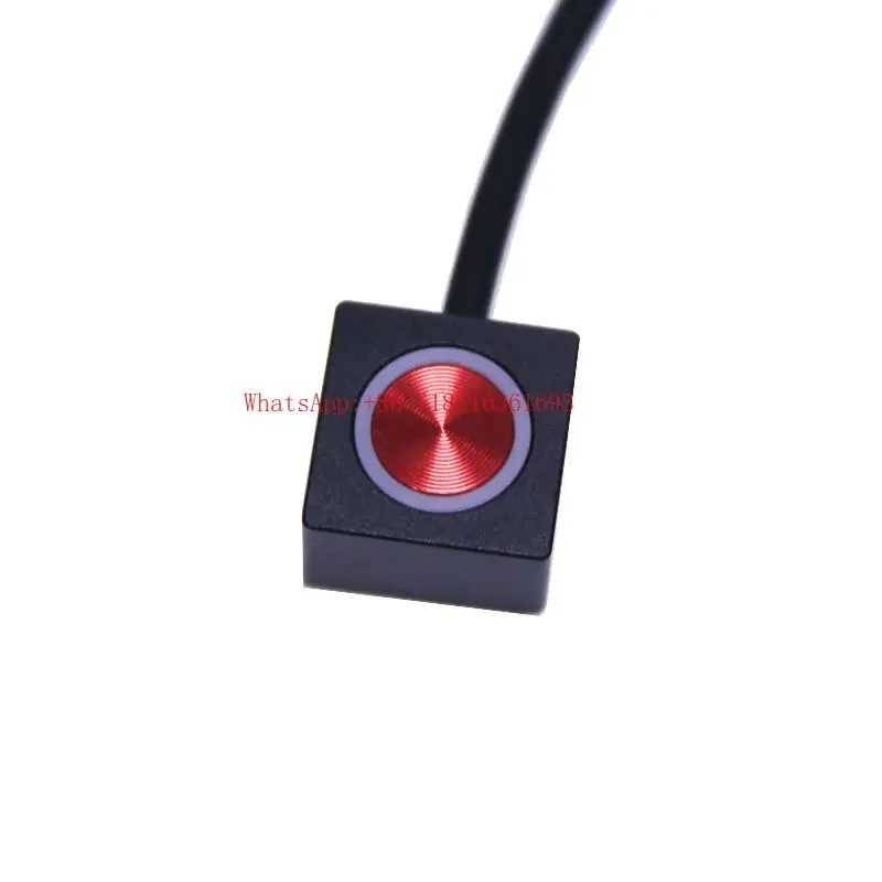 182Store    Computer External Boot All-aluminum Power Switch Aluminum Alloy Magnetic Suction Button