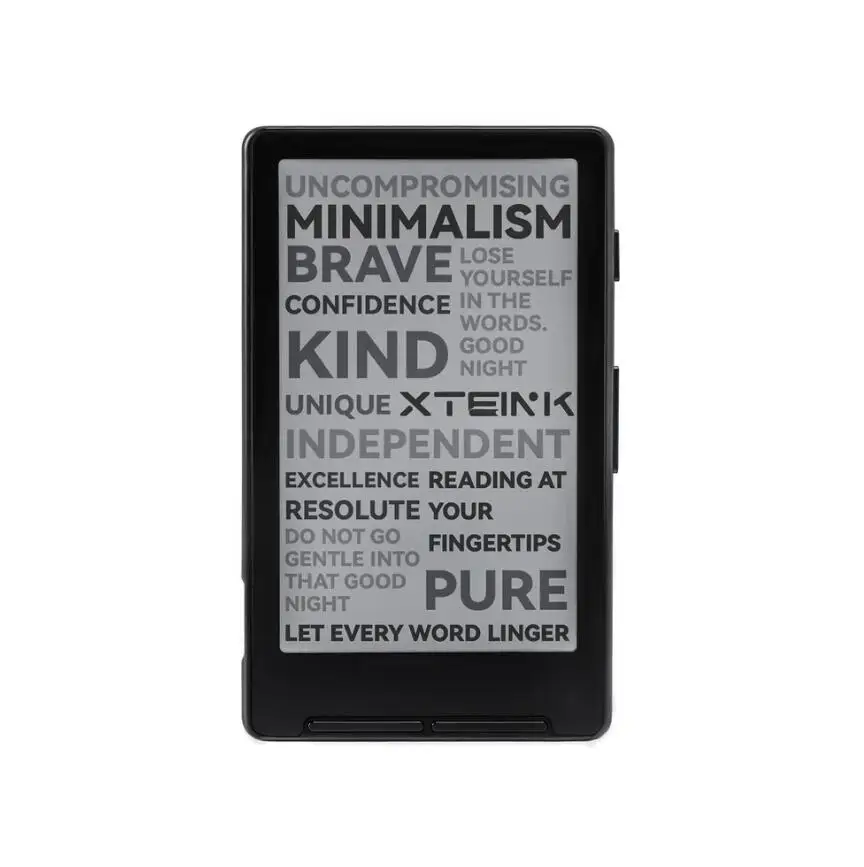 GGDX Hot Xteink X4 Developer Edition Ultrathin Magnetic Back EReader Portable Small Screen/Slim&Light Mini Essential for Readers