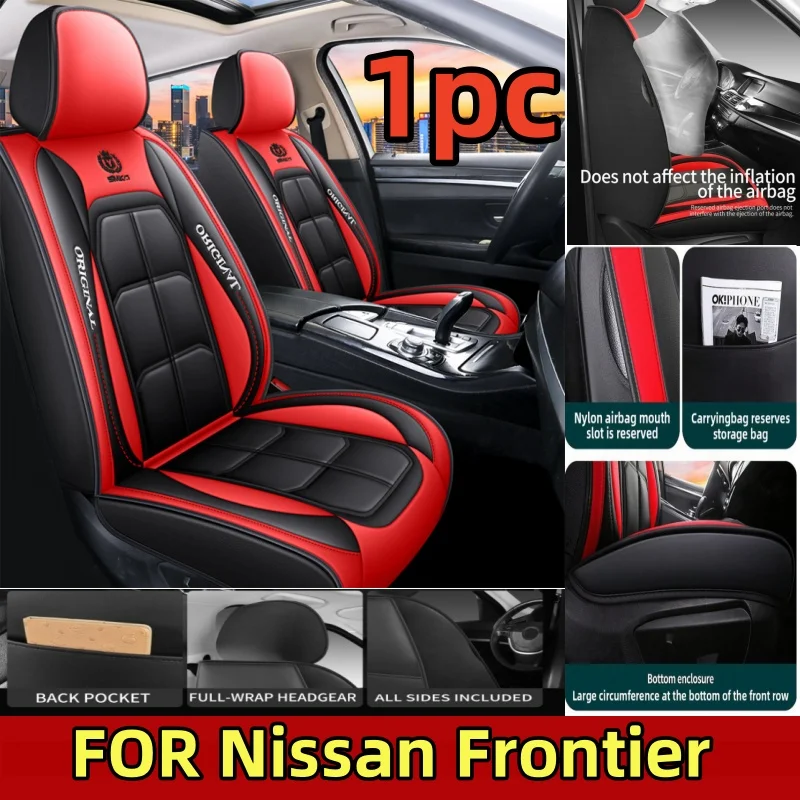 

Чехлы на автомобильные сиденья для Nissan Frontier, водонепроницаемые, износостойкие, полностью завернутые, удобные чехлы на сиденья с мышцами
