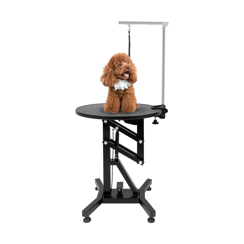 Lift Pet Grooming Table Portable Round Professional Pet Grooming Table Adjustable Hydraulic Lift Dog Grooming Table 110
