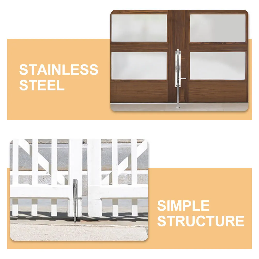 

2 шт. утолщенные дверные болты из нержавеющей стали, защелка, замок от скольжения, сверхмощный