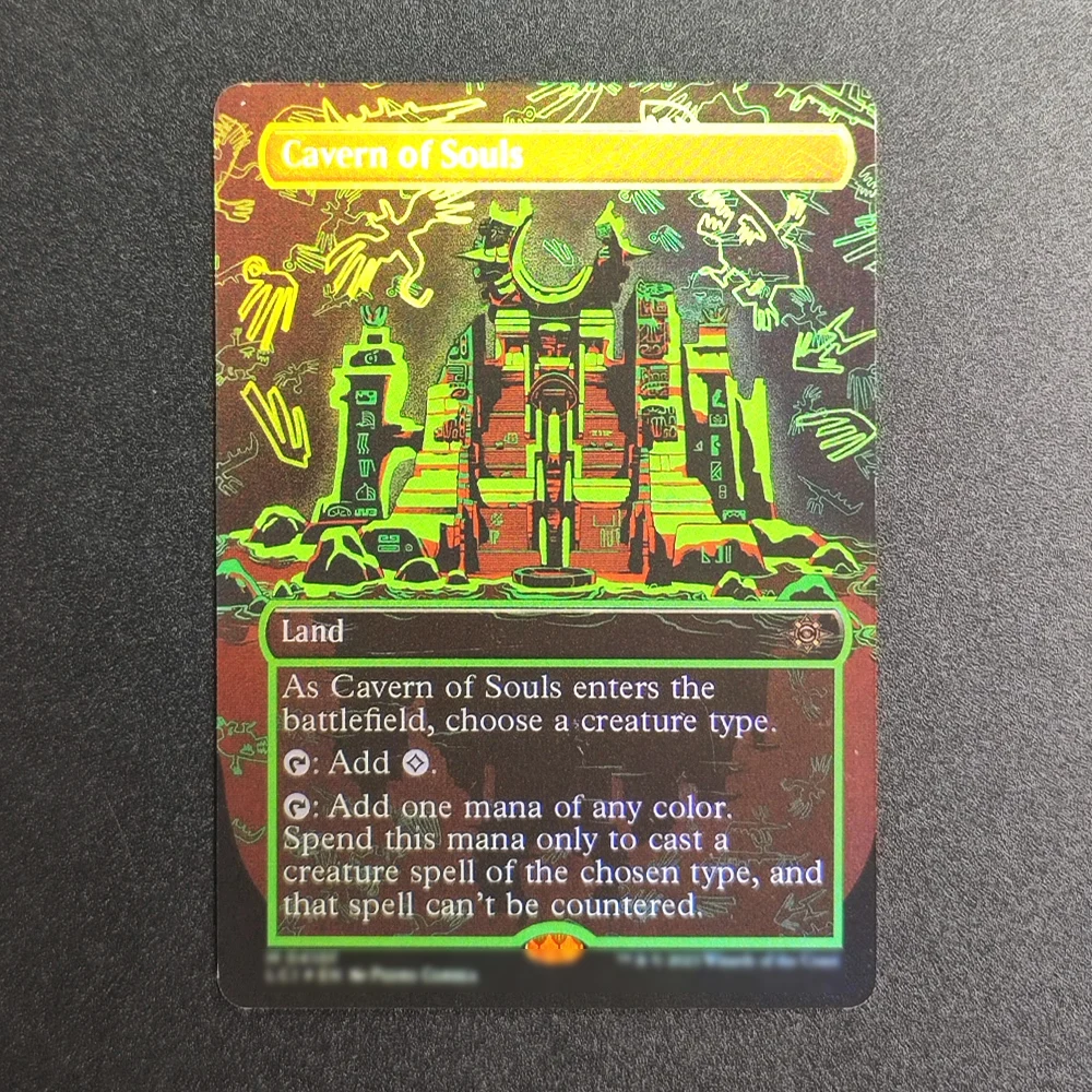 

Коллекционные карты Magic: The Gathering Proxy TCG - Карта «Пещера Душ» (EN LCI 0410f) - Высококачественные игровые карты для настольных игр и коллекционирования