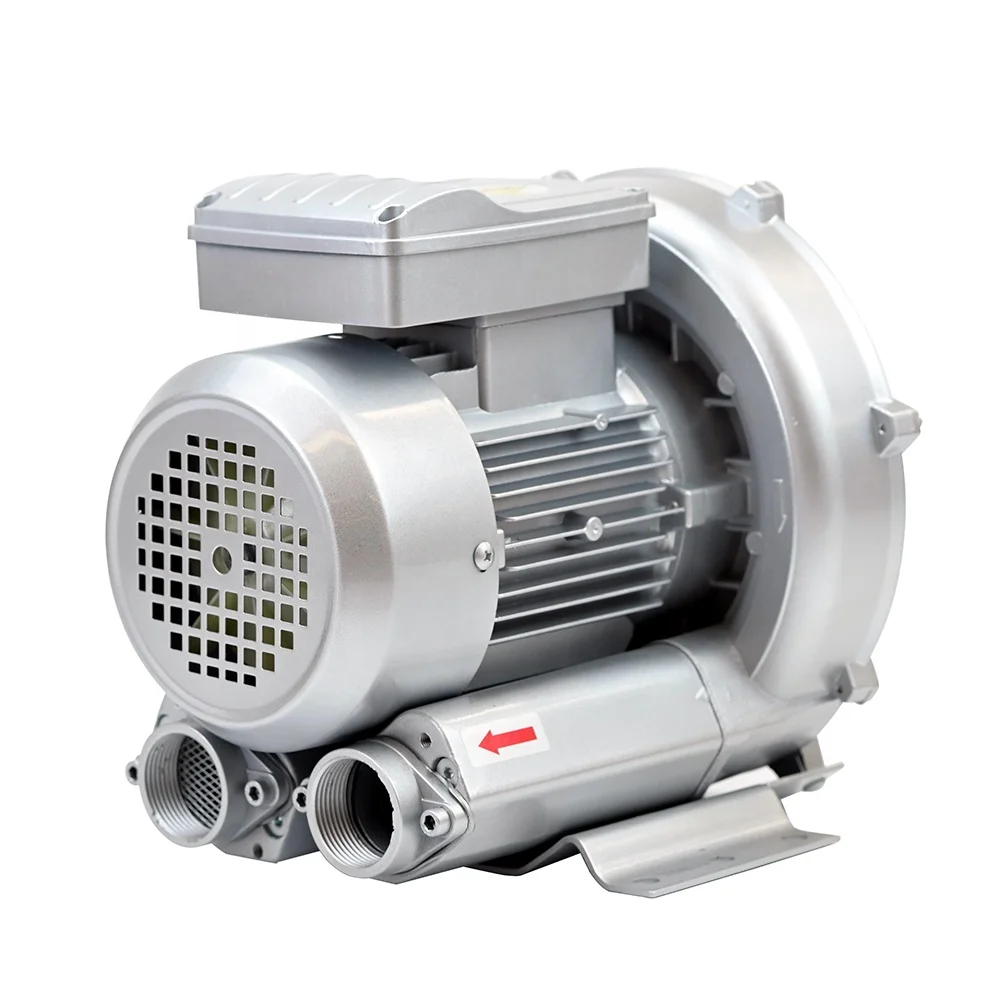 1-Phase 220V 0.5hp~ 3HP Air Vacuum Pump Eddy Current Blower Lateral Channel Blower Pump Fish Tank Blower