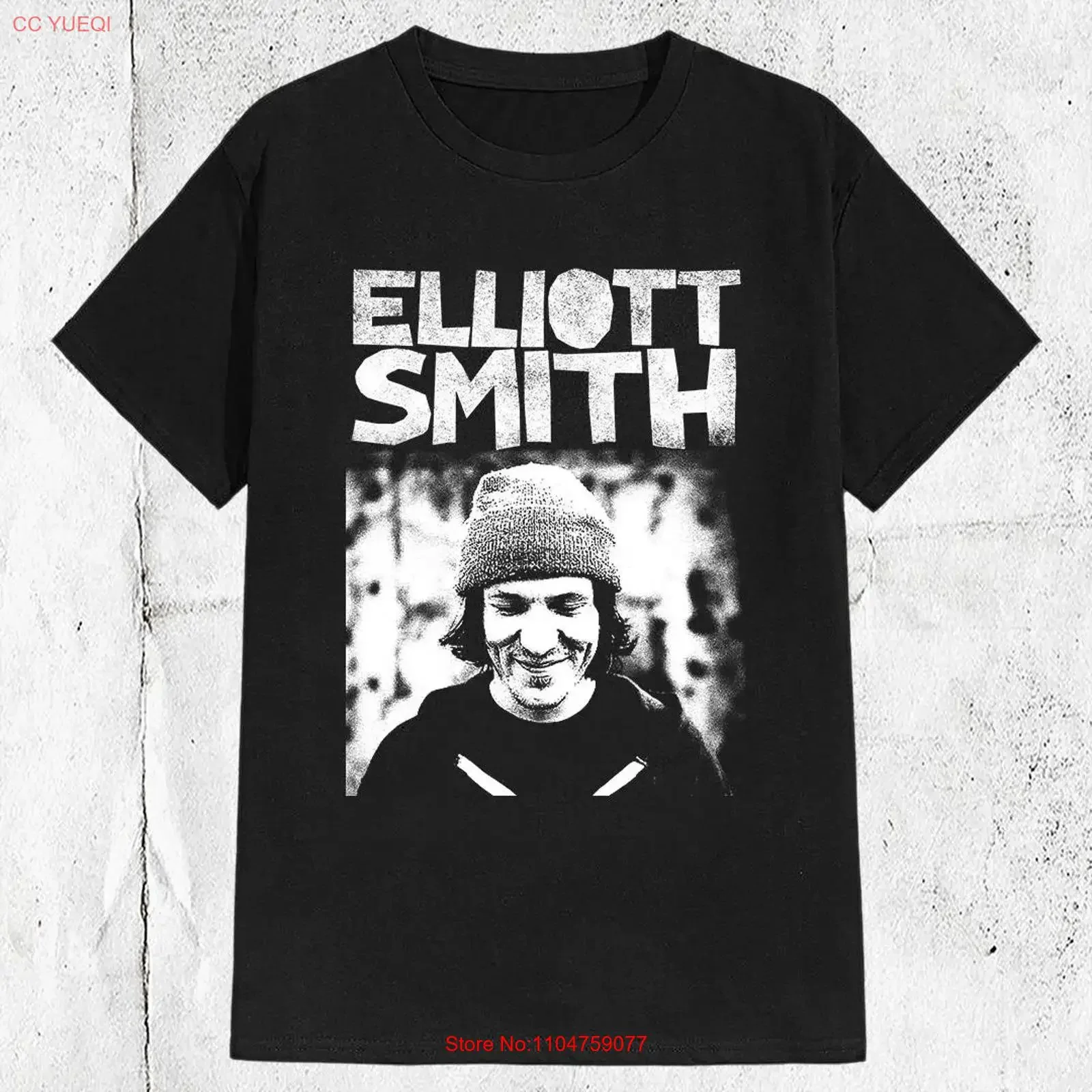 Elliot Smith SInger Band Music T shirt vintage Washed graphic Breathable fashion Top For Everyday Wear streetwear homme