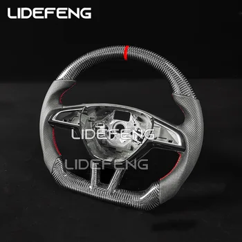 Sportovní volant z uhlíkových vláken vhodný pro vůz Škoda Octavia VRS 2015-2020 6 nejlepší prodej Volanty u Škody Octavia - №3