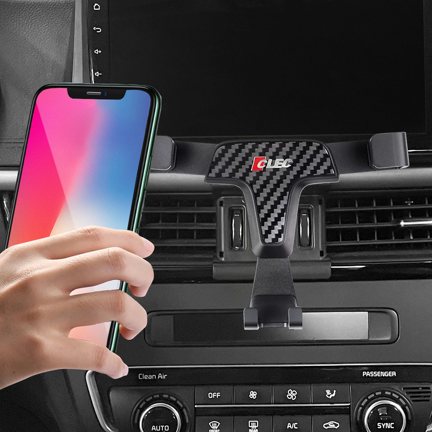 

For Kia Optima K5 2016 2017 2018 2019 Car Console Air Vent Mount Mobile Phone Holder Smartphone Bracket