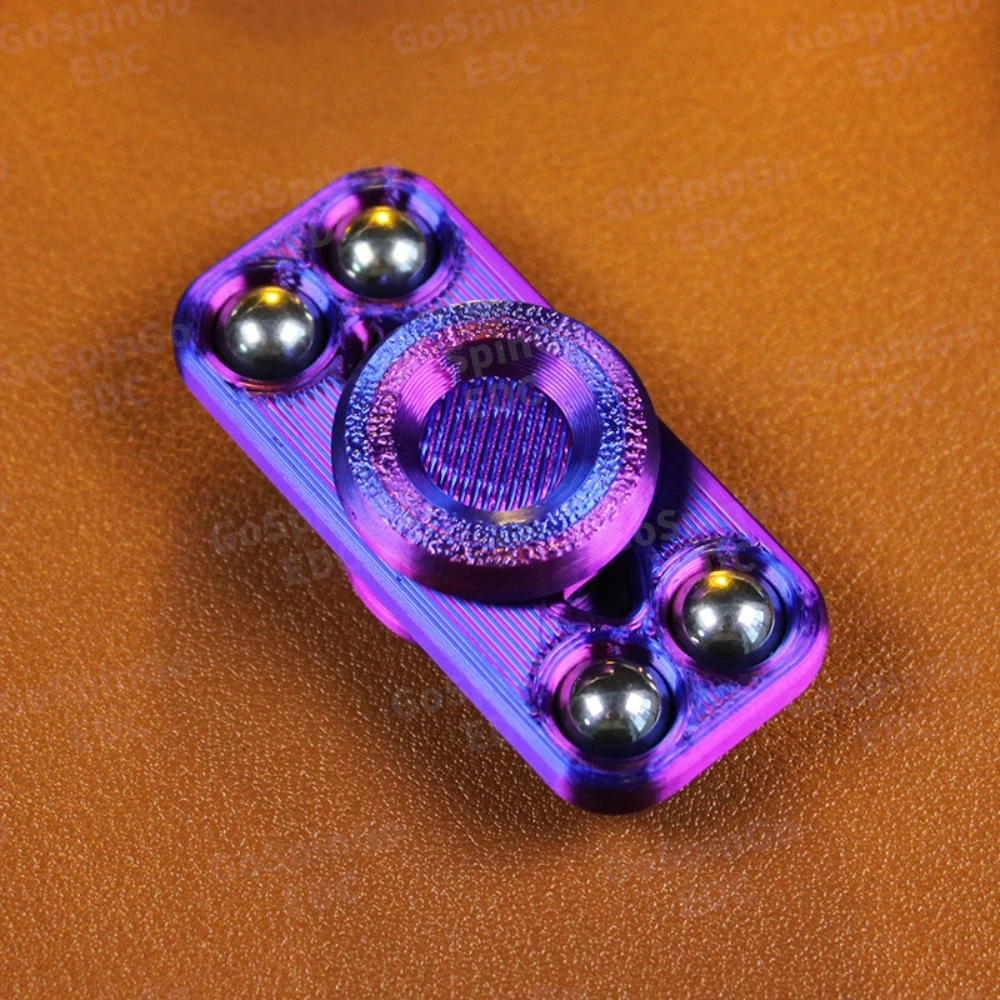 Mobius EDC 3D Printing Little Ghost Two-blade Tactile Spinning Top Fidget Spinner Fidget Toys For Adults Stress Relief Toy