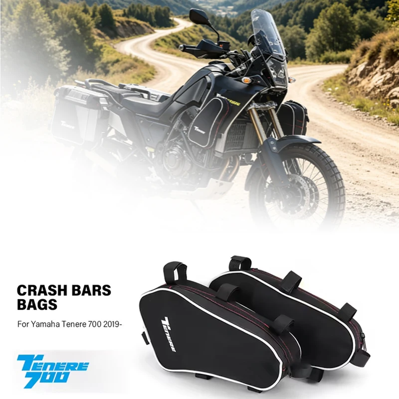 Motorcycle Waterproof Frame Crash Bar Bag For YAMAHA Tenere700 XTZ 700 T700 2019-2023 Tool Bag Placement Frame Bag Storage Bag