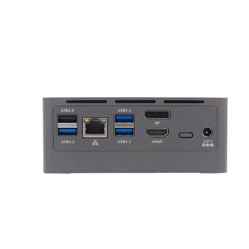 New 12-generation N100 Mini PC Mini Computer 4K Dual-screen Industrial Desktop 8G 512G Optional Windows 11 10 NVMe SSD Wifi 5