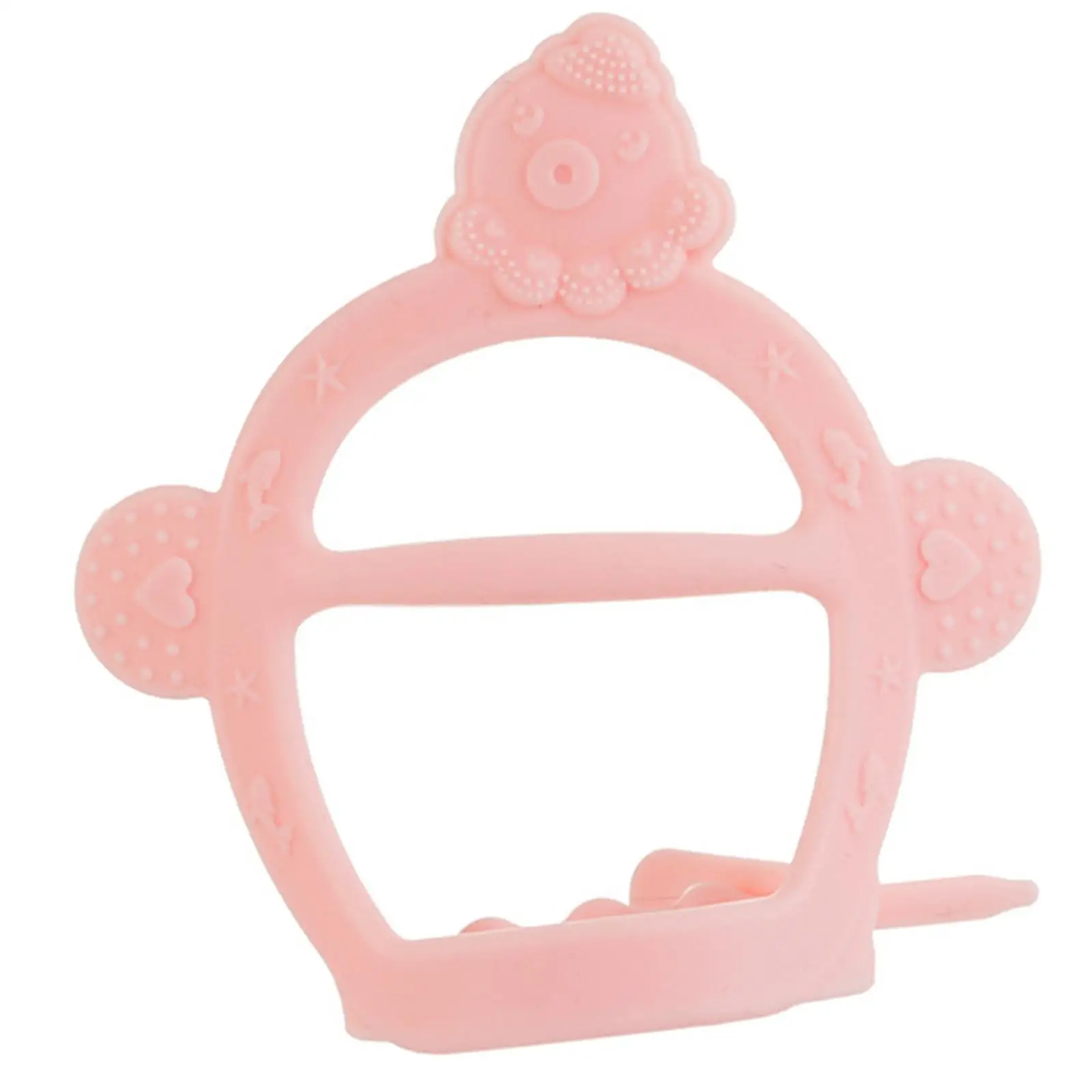 Baby Molar Stick Toy Food Grade Silicone Pain Relief Tool Soft Grasp Design Finger Toothbrushes Teething Rings for Infants Kids