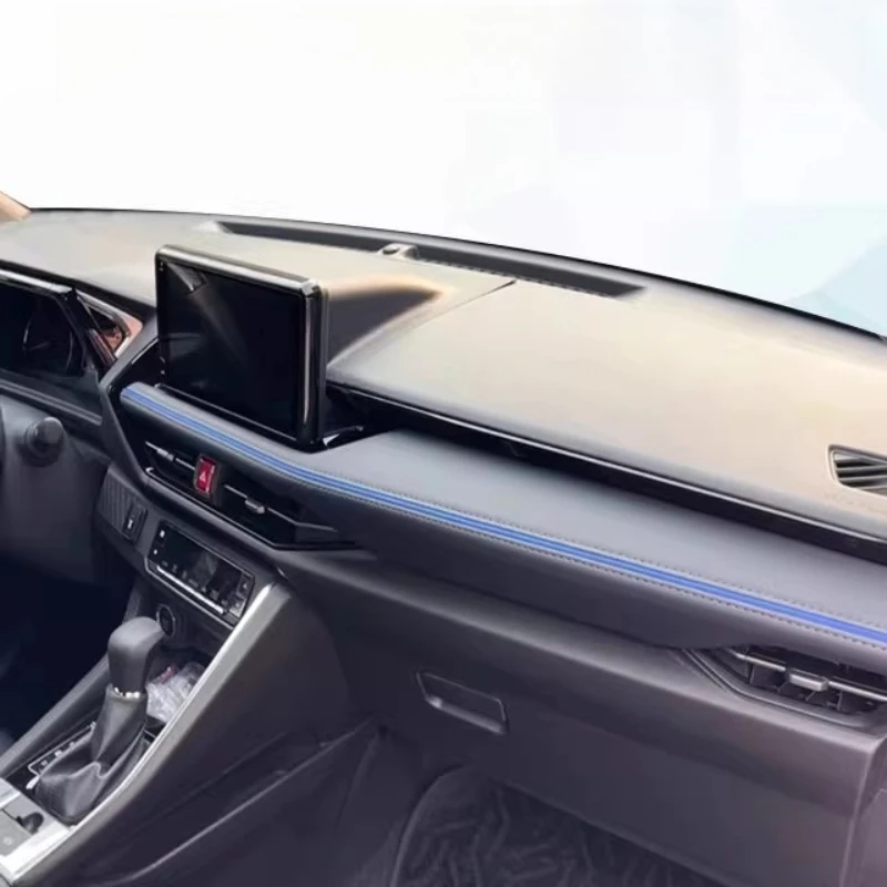 

For Toyota Yaris Cross 2023-2026 Instrument Panel Dark Pad Middle Control Panel Sun Protection Pad Word Modification Accessories