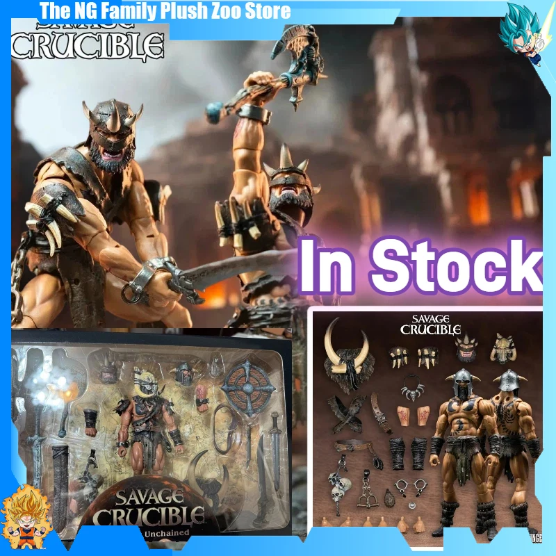 

In Stock Savage Crucible 25-Year WF Exhibition Limited Edition VARNOKS UNCHAINED DELUXE SET Action Figure Model Toy Gift