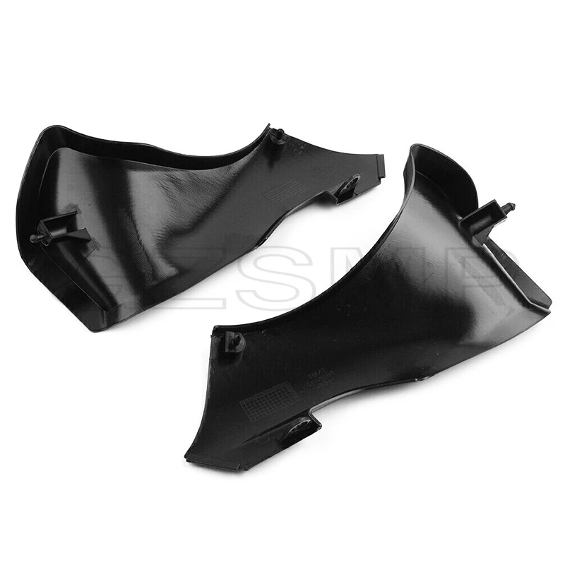 Motorcycle Black ABS Plastic Air Duct Cover Fairing Cowl Fit for Kawasaki Ninja ZX6R ZX 6R 2005-2006 ZX636