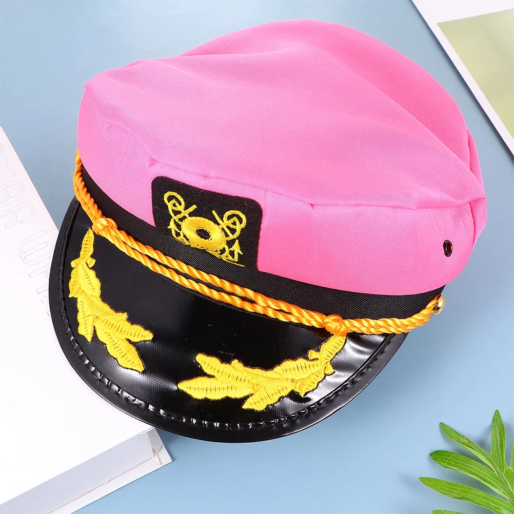 2 Pcs Party Sailor Hat Men's Hats Captain Decoration Boat Sailing Makeup Captains for Boating Yacht Skin Women Outdoor Bride