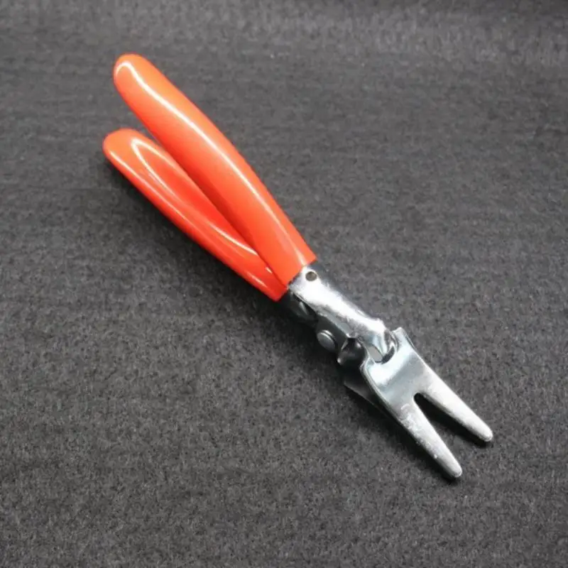 Automobile Angled Fuel Vacuum Line Tube Hose Remover Separator Pliers Pipe Tools