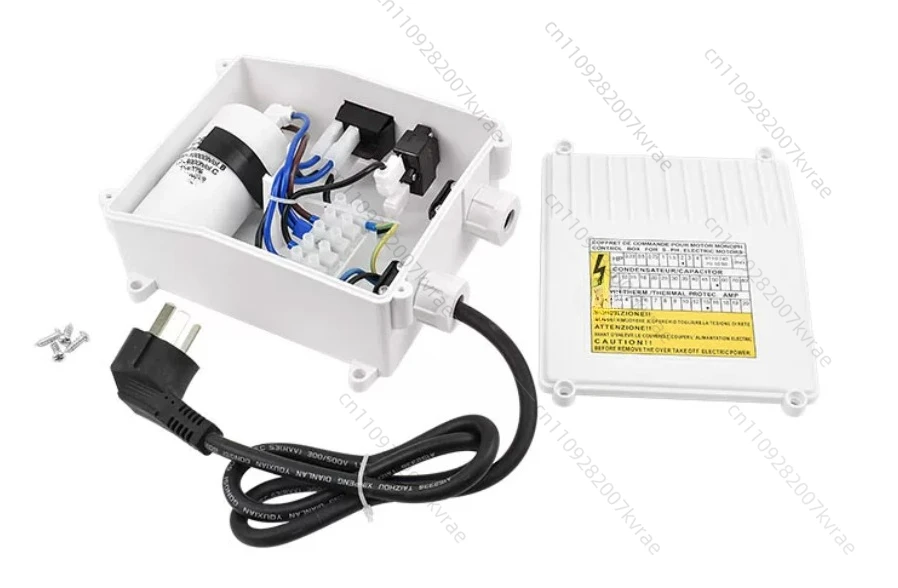 Installed special 220V submersible deep well pump control box submersible pump external capacitor box switch box
