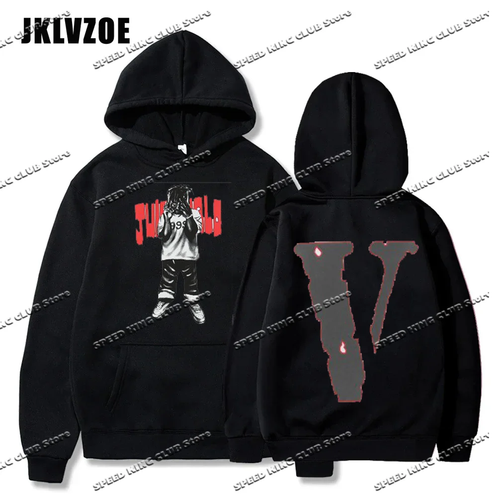 

2024 New Trend brand letter V hoodie European and American autumn men's street hoodie casual fashion Y2k loose tops unisex