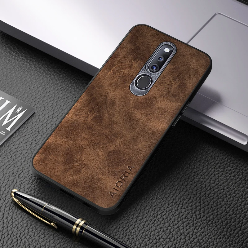 Case For Oppo F11 Pro Luxury PU Leather Skin Cover For oppo f11 Case