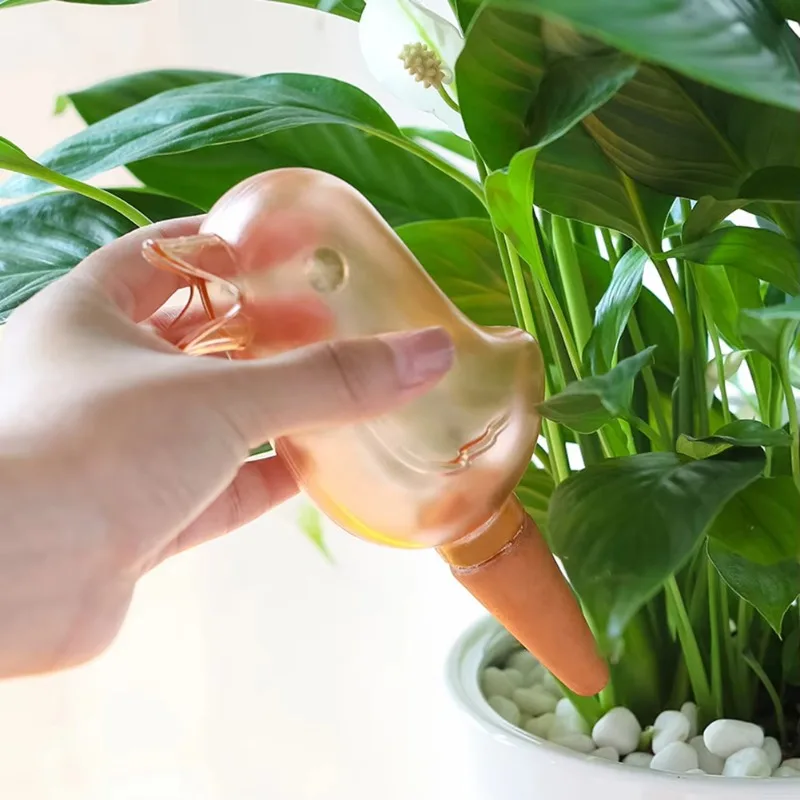 1Pc PVC Bird Shape Automatic Watering Tool Self-Watering Seepage Device for Potted Plants Home Garden