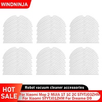 Disposable Mop Cloths For Xiaomi MIJIA 1C 1T 2C STYTJ01ZHM STYTJ03ZHM MI Robot Vacuum Mop 2 For Dreame D9 Mopping Rags Parts