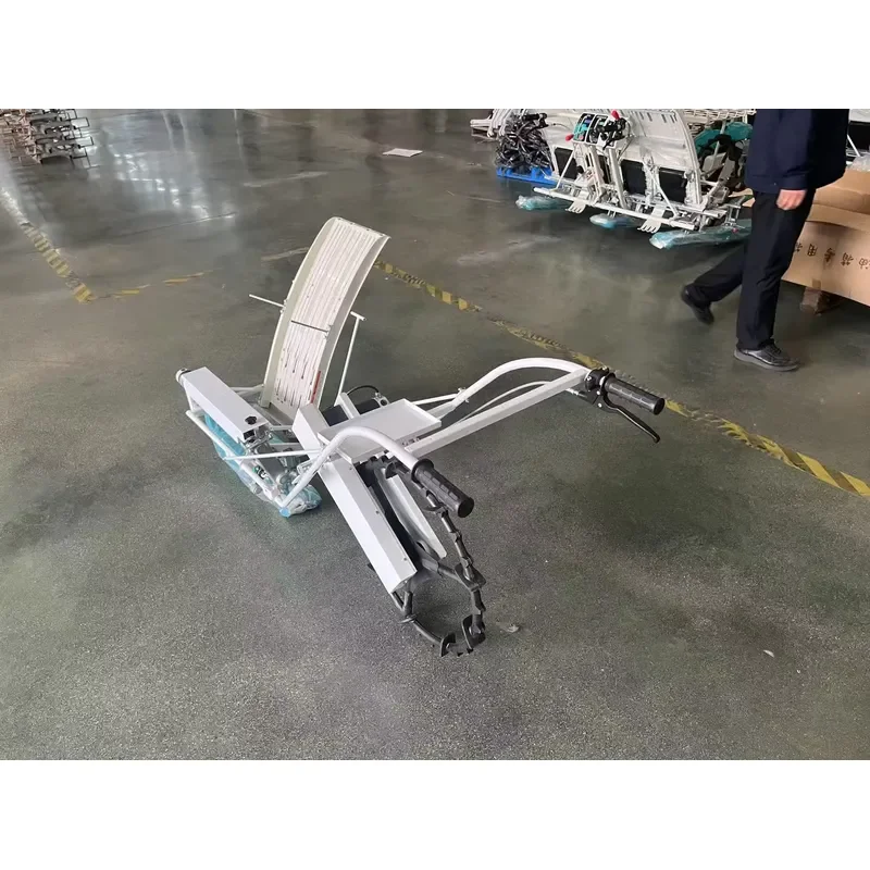 CNCMC China Manufacturer 2ZS-1 Hand Push Walk Behind Single Row Mini Rice Paddy Seeders Transplanter Planting