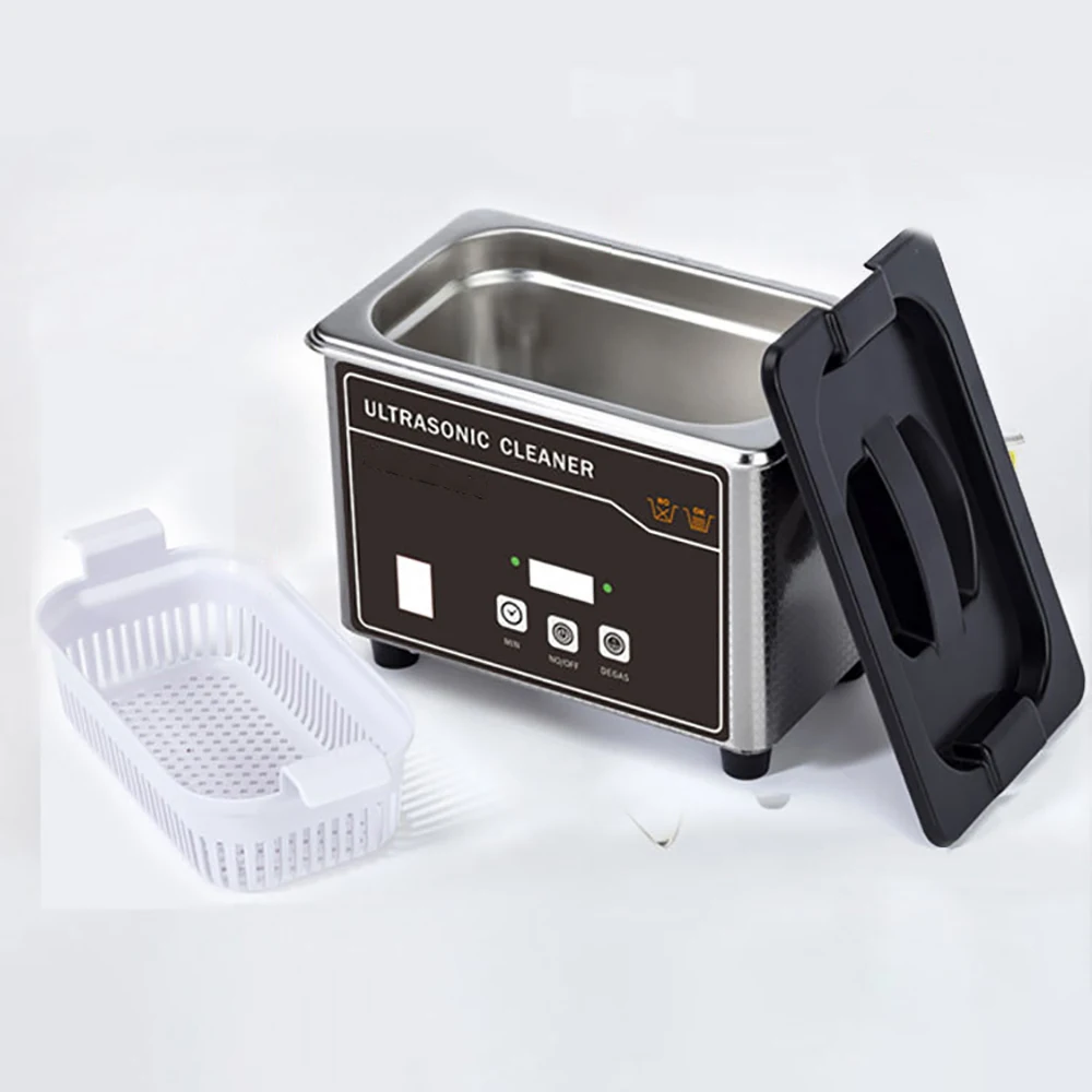 Home Ultrasonic Cleaner for Eyeglasses, Jewelry, Gold, Watches, Dentures – 40KHZ, 0.8L Capacity