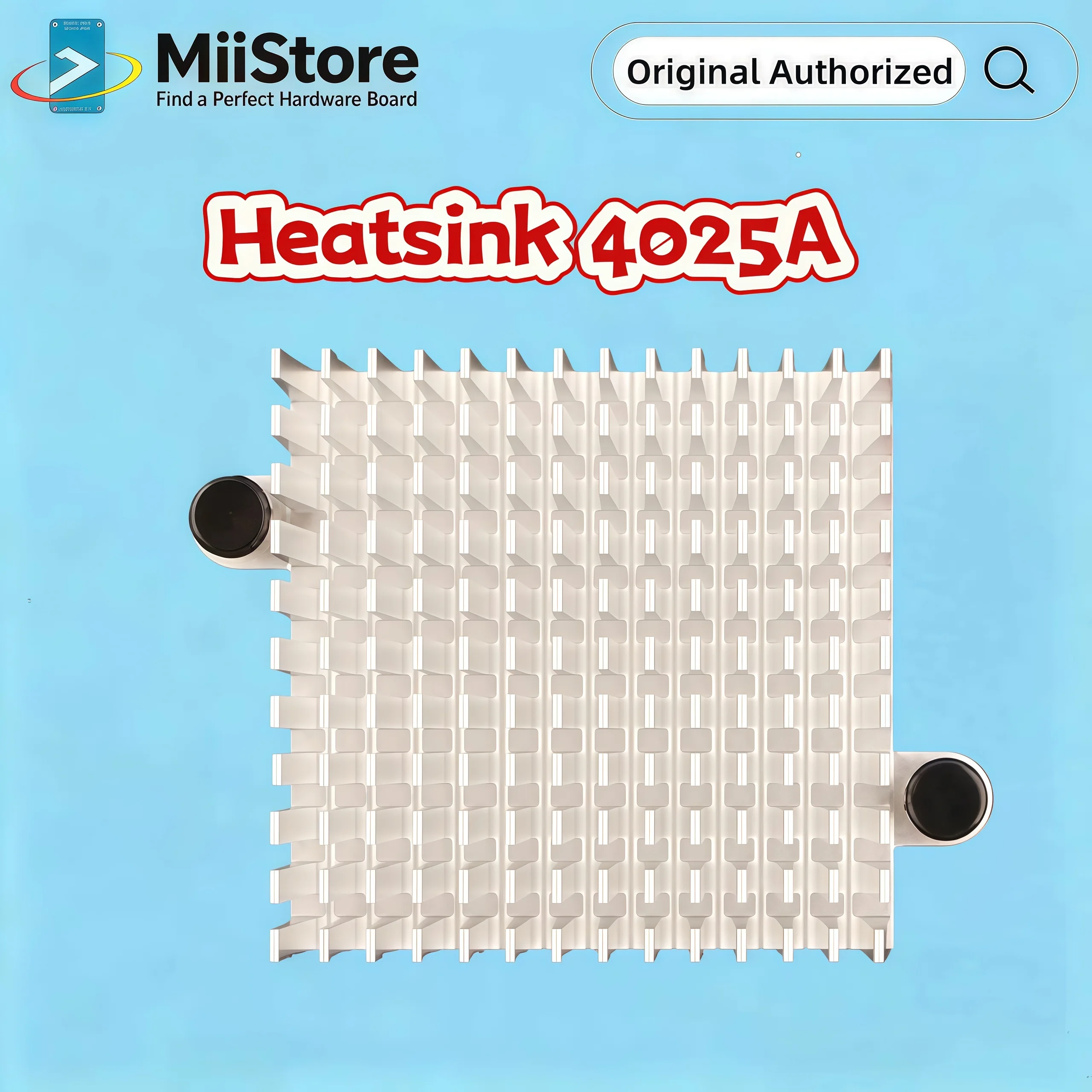 Heatsink 4025A - Active Cooler for ROCK 5B/5B+/5T Single Board Computers New Radxa
