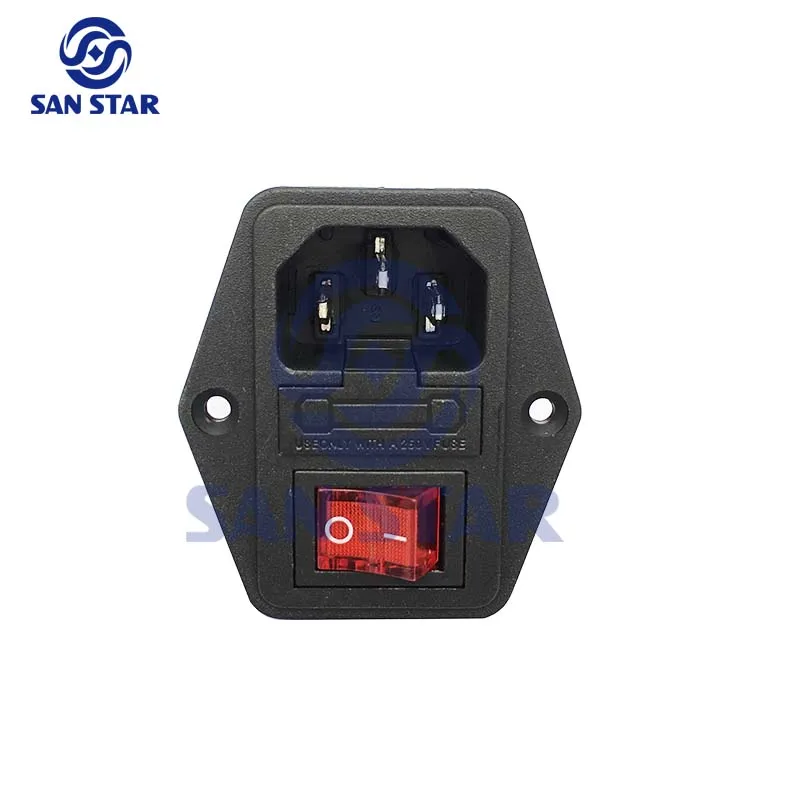 5PCS Arcade Cabinet Switch Socket for Power ON Cabinet Machine Game Machine Switch Socket Switches and Sockets