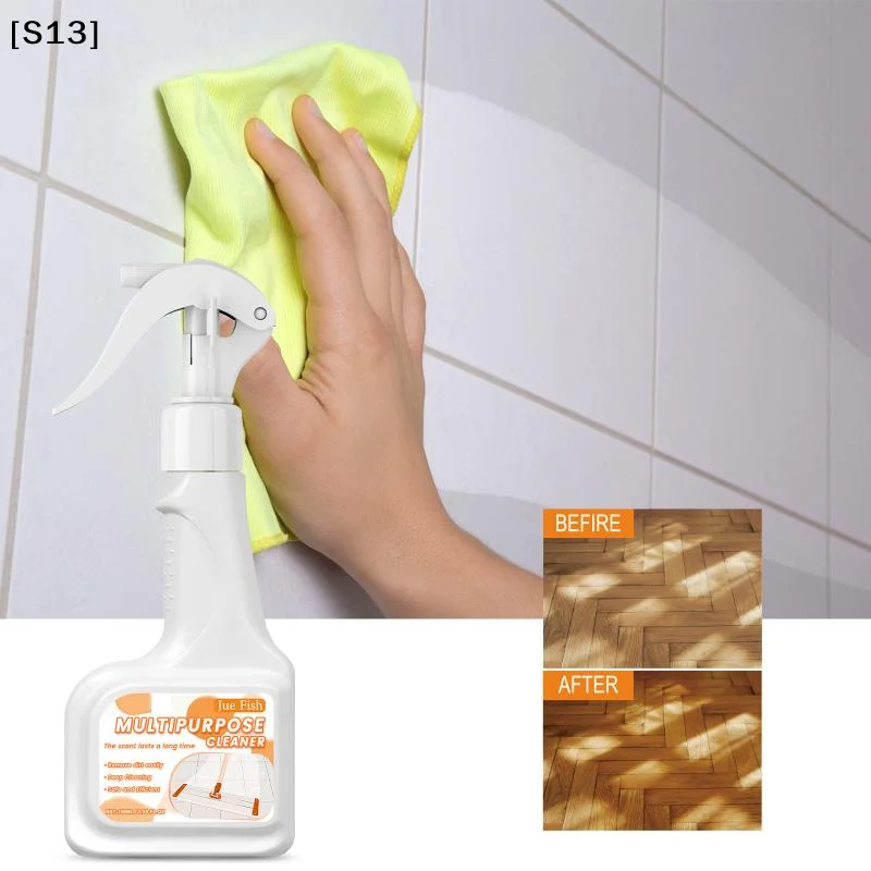 Jue-Fish Multifunctional Cleaner, Wooden Furniture Solid Wood Flooring Marble Tile Porcelain Decontamination Cleaner
