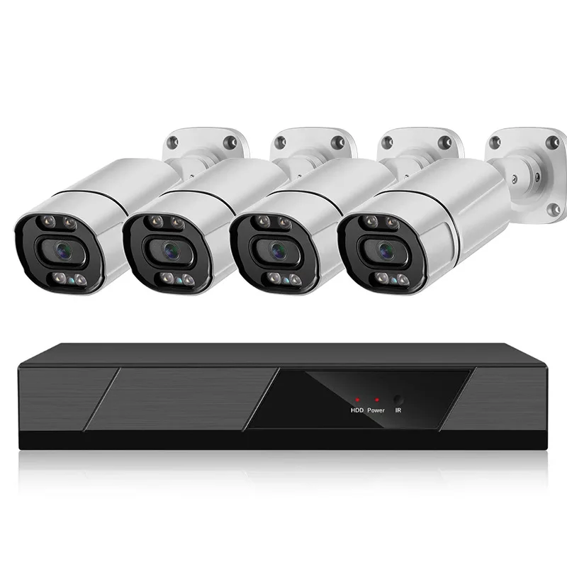 HD 5,000,004 POE Surveillance Camera Suit Mobile Phone Watch Surveillance Equipment 8 Million Suit Outdoor Waterproof