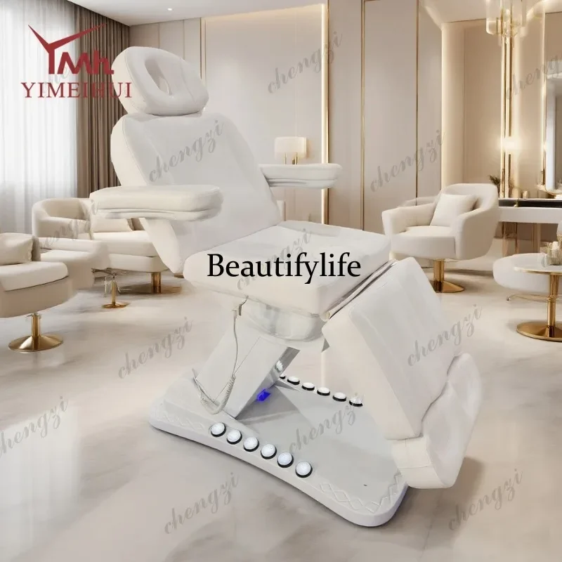 M138 TTT  salon equipment body relaxation stretcher therapy beauty spa high rebound sponge leather beauty massage bed