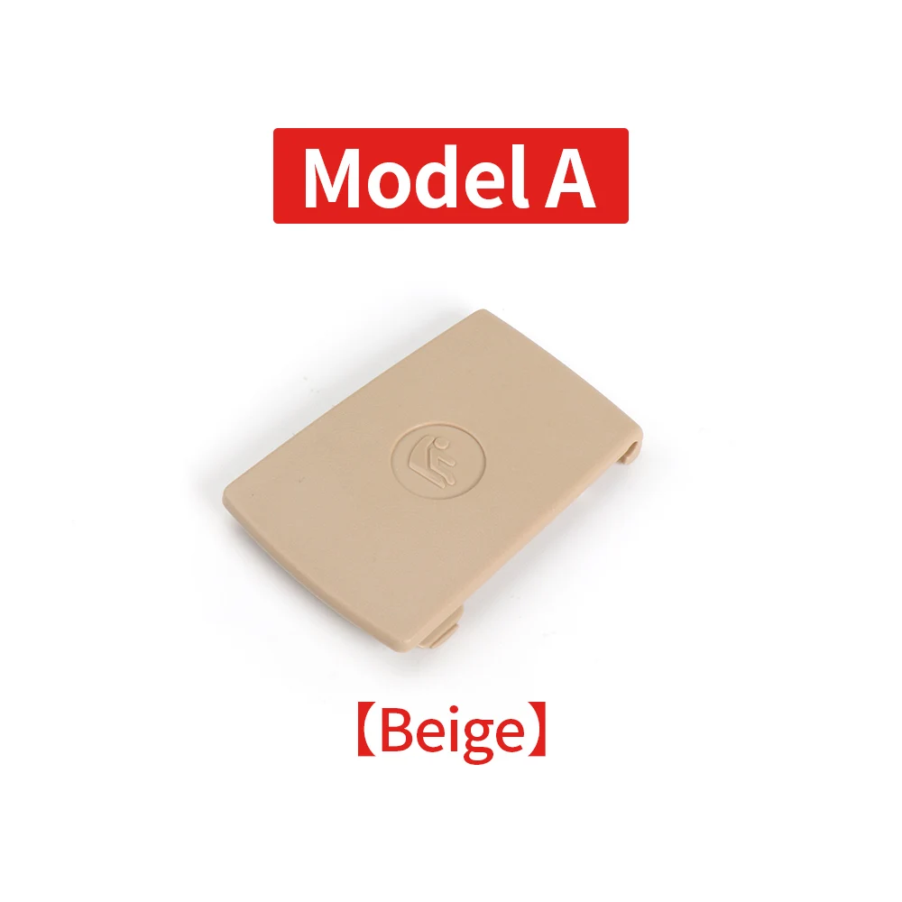 52207319686 Black Beige Car Rear Child Seat Fixing ISOFix Cover For BMW 1 3 Series F30 F31 F20 F21 F22 F80 M3 F34 X1 E84 E90 E87