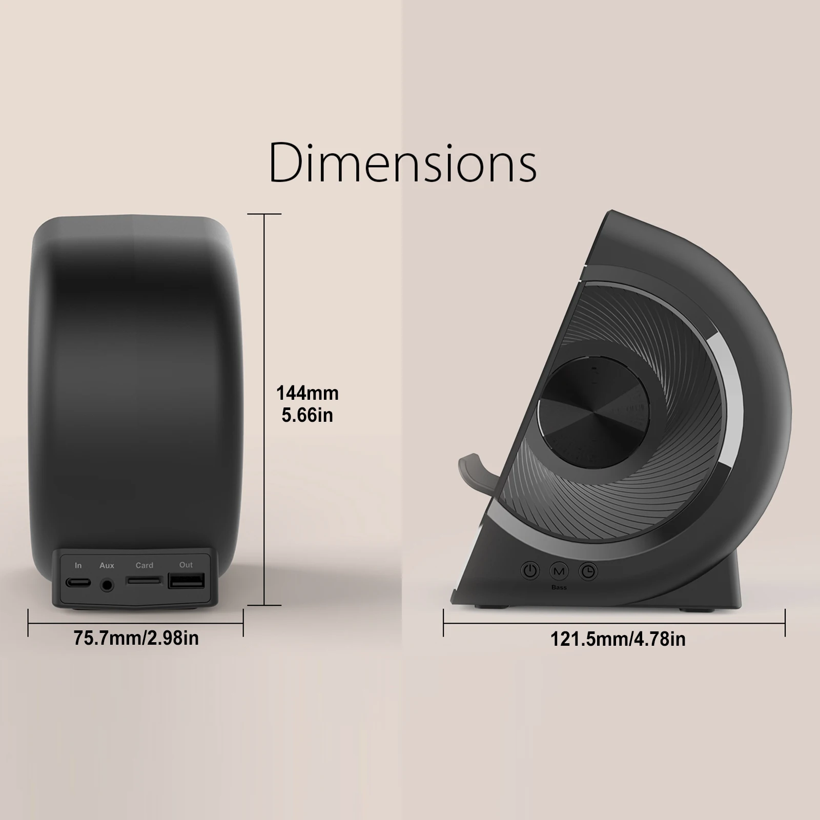 3 w 1 bezprzewodowa ładowarka USB do ładowania Combo zestaw głośnomówiący Bluetooth ładowarka odtwarzacz muzyki cyfrowy budzik zegar Radio FM