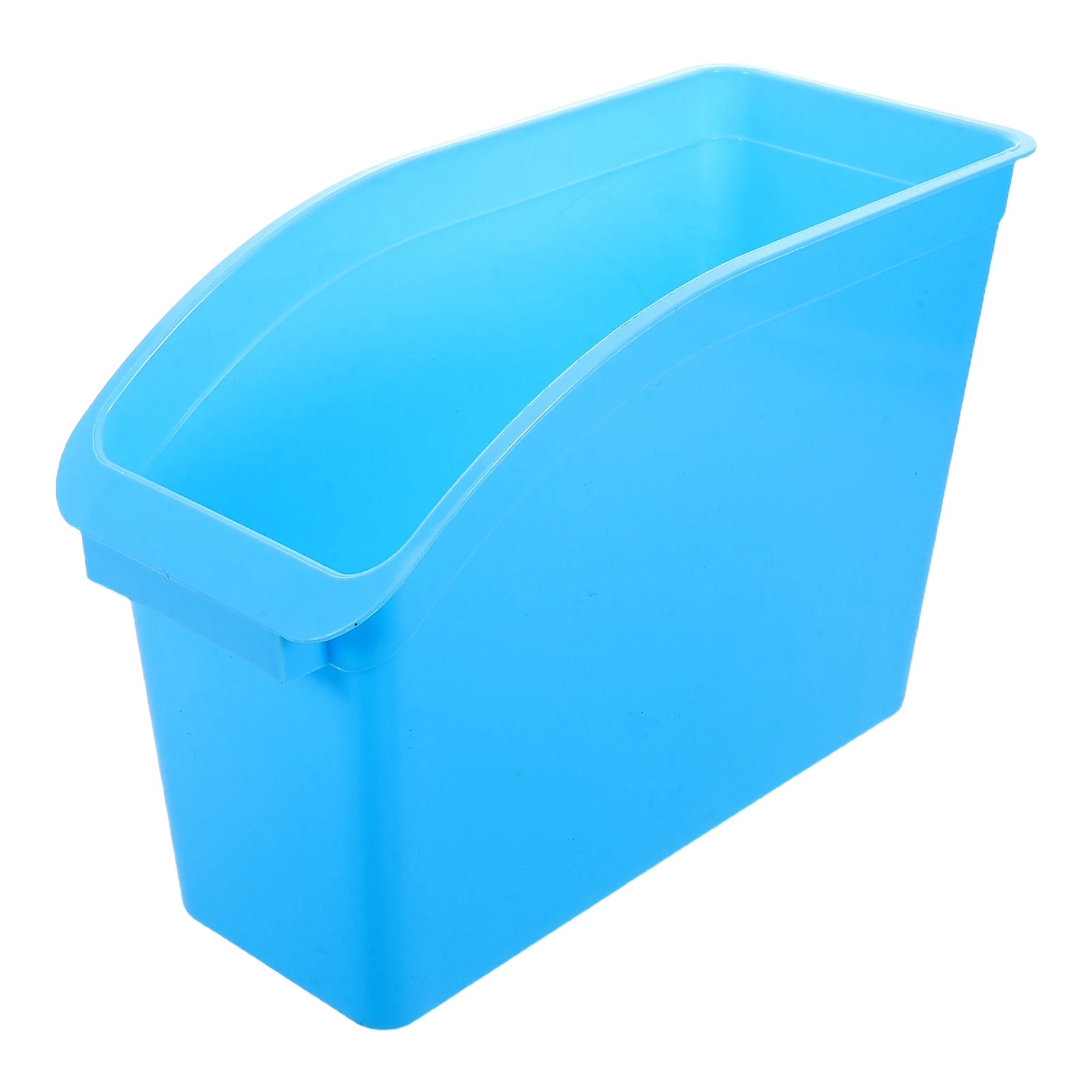 

1pcs 1 Large Capacity Recycling Trash Bin Plastic Desktop Organizer For Office Home Document Magazine Storage Countertop Basket