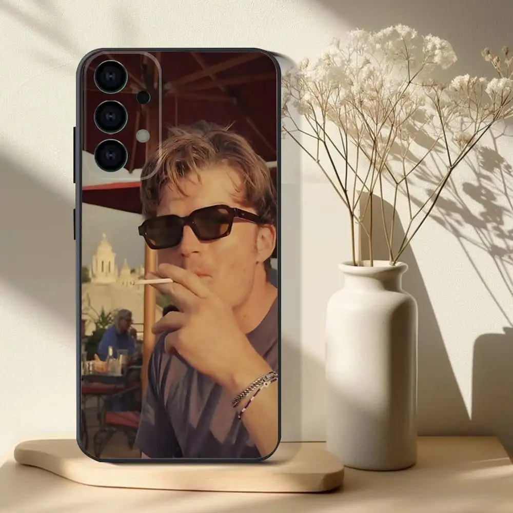 Custodia per telefono D-Djo Singer J-Joe K-Keery per Samsung S 25,24,23,22,30,21,10,9,Ultra,Plus,Lite,FE,4,5G Custodia morbida nera