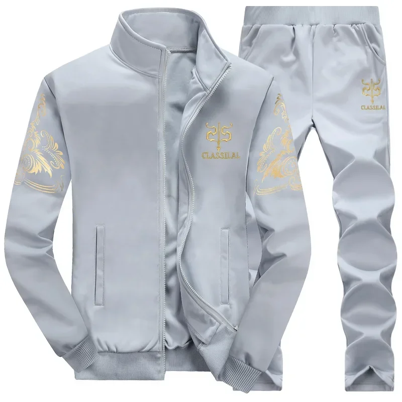 2025 Men's Sports Suit Winter Autumn Basketball Jogging New Polyester Large Size Sports Set Male tracksuit Warm  Jogging Suits