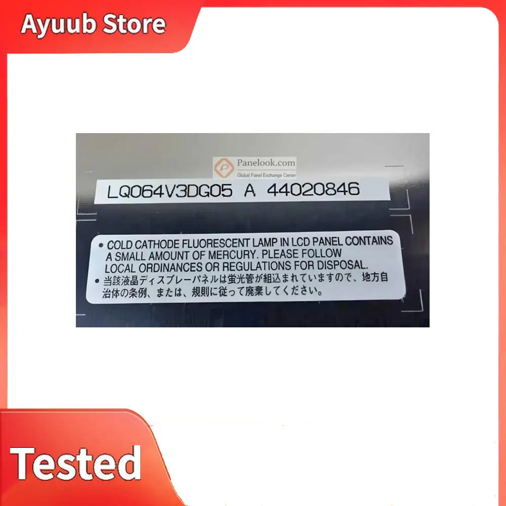 Original Tested LQ064V3DG05 industrial display screen LCD TFT