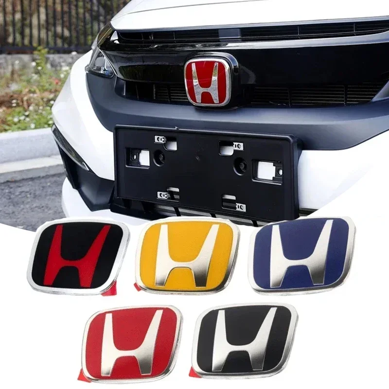 Car Front Hood Rear Trunk Emblem Cover Stickers for Honda Civic Accord 10th City Odyssey 8th HRV CRV Pilot Fit Jazz Inspire CRZ