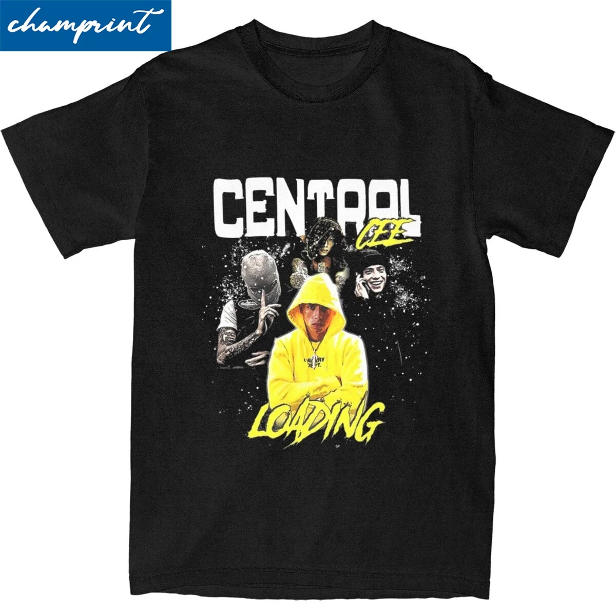 Men Women's Central Cee Money Brick T Shirts Pure Cotton Clothes Leisure Short Sleeve Crewneck Tee Shirt Gift Idea T-Shirt