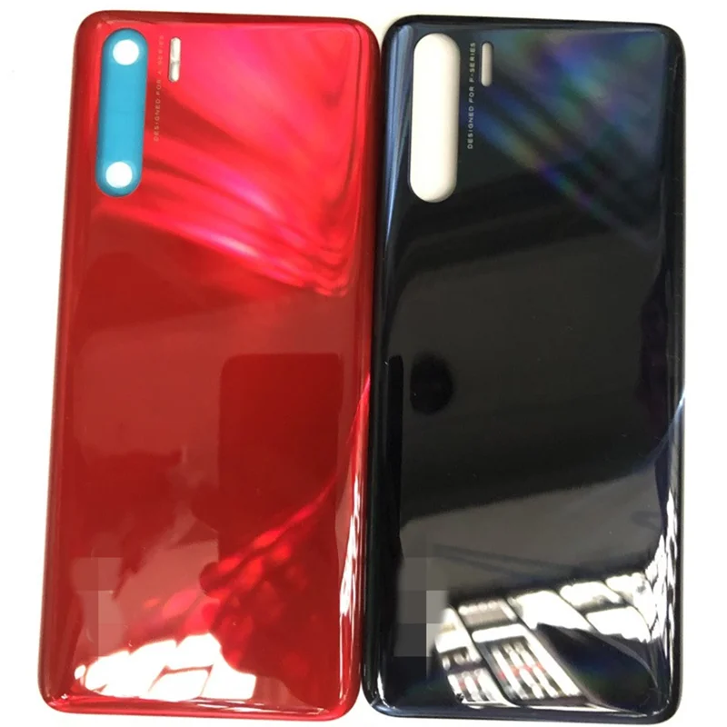 For OPPO A91 PCPM00 CPH2001 CPH2021 Back Battery Cover Rear Door Case+Middle Frame with Camera lens Replacement