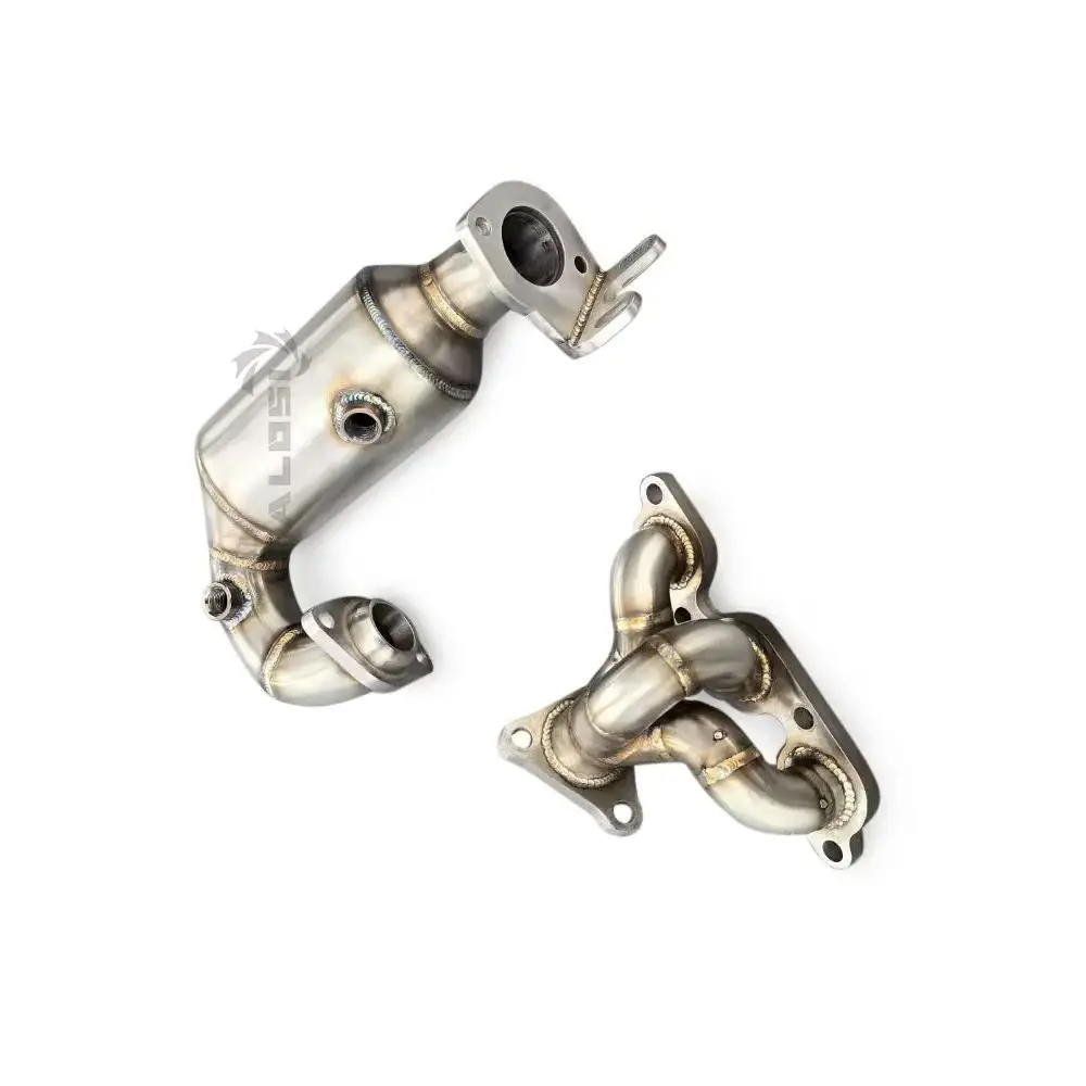

High-flow Exhaust Manifold Exhaust Collector for Mercedes SMART W451 2009-2015 Stainless Steel Downpipe Exhaust Pipe Converter