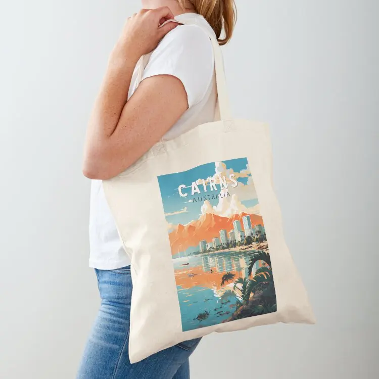 

Cairns Australia Travel Art Vintage Tote Bag personalized tote bag reusable shopping bags the tote bag for beach