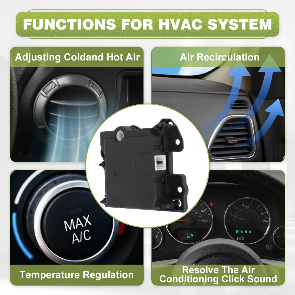 لميركوري ماونتينير 2001 سخان HVAC مزيج الباب المحرك 604201