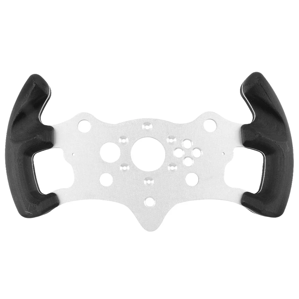 Simulator Game Silver Aluminum Modified Steering Wheel Panel for Thrustmaster T300